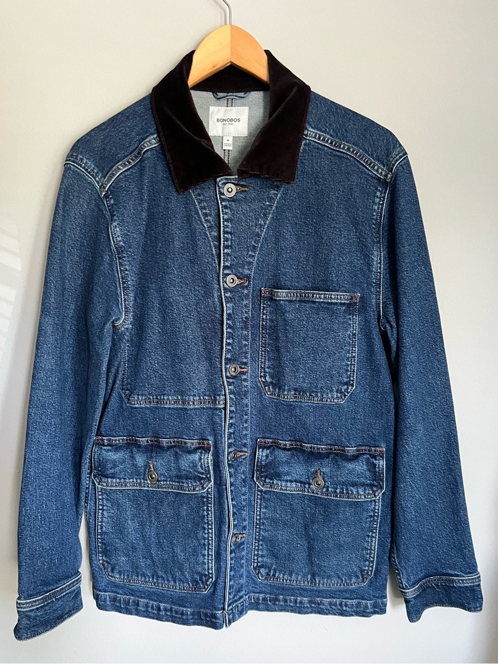 BONOBOS Denim Beau Chore Jacket Size M